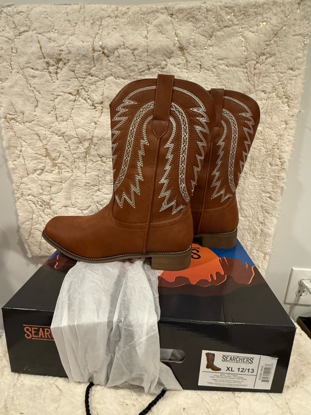 Brown Western Cowboy Boots